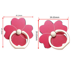 Anillo de Soporte para Teléfono Móvil con Acabado de Espejo de Lujo y Lazo Decorativo, Soporte Giratorio de Metal para Teléfono - Product Image 6
