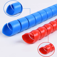 Fundas Protectoras de Cables en Espiral de Color Personalizado, Moldeadas por Soplado en PVC, Resistentes al Agua, para Uso Industrial