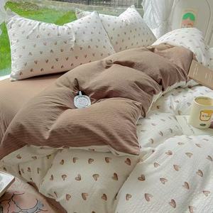 Completo <span class=keywords><strong>Letto</strong></span> Quattro Pezzi Super King in Cotone per Famiglia Moderna Vendita Diretta dalla Fabbrica Tessuto a Trama Piatta con Motivo Cartone Animato per <span class=keywords><strong>Letto</strong></span> <span class=keywords><strong>Matrimoniale</strong></span> - Product Image 2