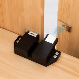 Ferme-porte magnétique moderne pour cuisine avec billes à clipser pour porte de placard – Système de fermeture automatique à bouton-poussoir - Product Image 3