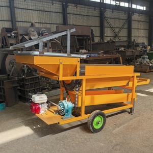 محطة غسيل الذهب المتنقلة بسعة 3-5 أطنان في الساعة لاستخراج الذهب الغريني في مناجم ومحاجر تنزانيا وكينيا - Product Image 4