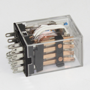 Chất lượng cao 4 cực 14-Pin thay thế relay 220V 12V 24V Kích thước thu nhỏ niêm phong lý thuyết điện từ với ổ cắm - Product Image 3