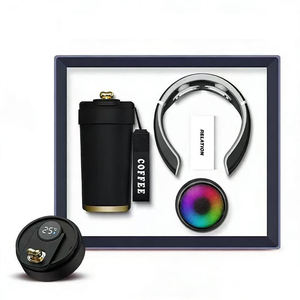 IStapromo Gifts Hot Selling Luxury Custom Logo Cup Fan Light Humidifier 3 in 1 Gift Items Promotional Business Gift <b>Set</b> - Product Image 6