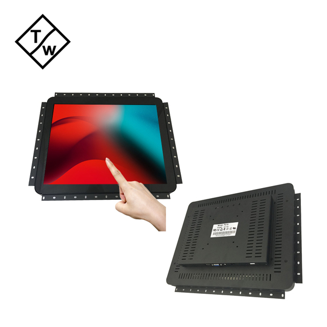 1024x768 IPS LCD Panel 15 Inch Industrial Capacitive Touch Screen Open Frame Monitor