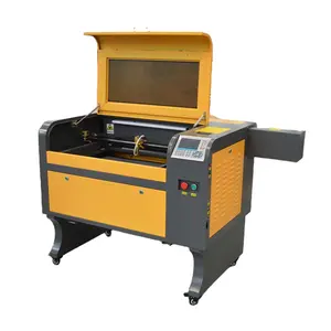 Máquina de grabado de cristal con foto 3D, 3020, 300x200mm, 40W, 50W, agente de fábrica, Micro CO2, máquina de fabricación de sellos de goma láser y precio