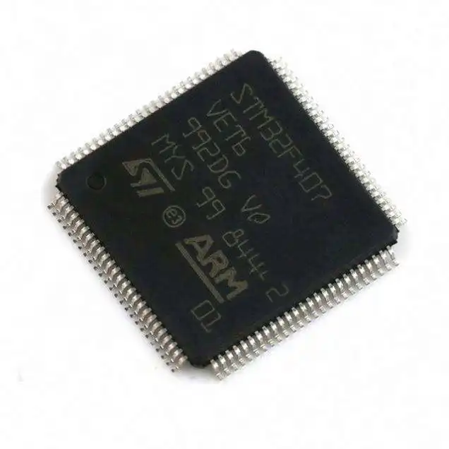 Chipsship Original Stm32f407vet6 Stm32f Mcu 32-bit Stm32 M4f 512kb Flash Lqfp100 STM32F407 IC Chip Programmer Stm32f407vg