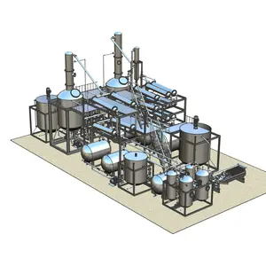 Dieselbrandstof Opnieuw Raffinage En Ontzwavelingsmachine