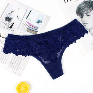 <span class=keywords><strong>Perizoma</strong></span> Sexy in Pizzo Floreale da Donna, Trasparente <span class=keywords><strong>a</strong></span> <span class=keywords><strong>Rete</strong></span>, <span class=keywords><strong>a</strong></span> Vita Bassa, G-String, Commercio all'Ingrosso OEM - Product Image 4