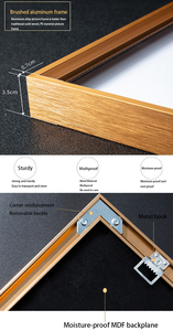 Moderno e minimalista 2 pannelli casa sala da pranzo decorazione pittura <span class=keywords><strong>vetro</strong></span> acrilico stampa cristallo porcellana arte della parete pittura - Product Image 5