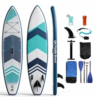 Planche de paddle gonflable professionnelle 3 couches pour l'extérieur, vente en gros