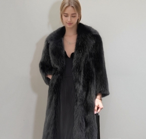 Outwears <span class=keywords><strong>Abrigo</strong></span> largo <span class=keywords><strong>de</strong></span> <span class=keywords><strong>piel</strong></span> sintética <span class=keywords><strong>para</strong></span> mujer <span class=keywords><strong>Abrigo</strong></span> con <span class=keywords><strong>cuello</strong></span> en V Bolsillos <span class=keywords><strong>Abrigo</strong></span> grueso Chaquetas cálidas Maxi Abrigos <span class=keywords><strong>para</strong></span> mujer - Product Image 4