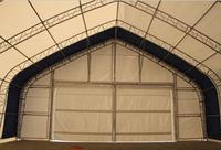 Meilleur Prix Bâtiments Industriels Modernes à Structure Métallique à Double Treillis en Tissu, Abri Industriel, Entrepôt, Hangar de Stockage en PVC, Garage, Tente