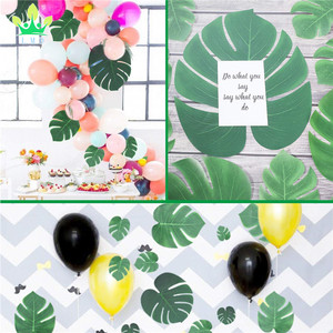 Foglie di Palma Tropicale Artificiali in Tessuto, Grandi Foglie Verdi ad Alta Simulazione, Moderne ed Ecologiche, Fatte a Mano, Stile Giungla Hawaiana - Product Image 5
