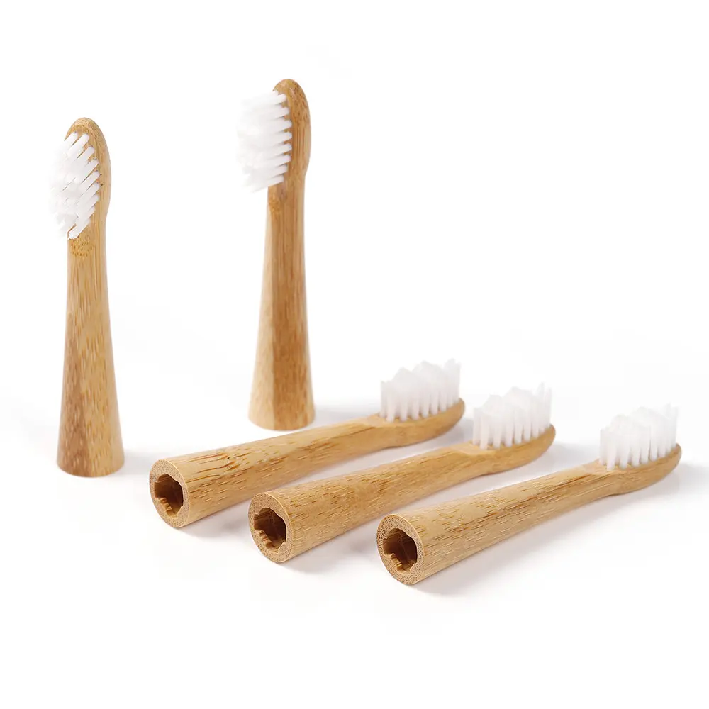 Bamboo Replaceable Head Bamboo Electric Toothbrush Head Oral Toothbrush B Toothbrush Head Bamboo