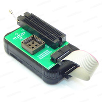 Adaptateur XGecu ADP_D42_EX-A avec prise ZIF noire pour PLCC44 DIP42 27Cxxx 27Vxxx EEPROM uniquement pour utilisation sur le programmeur T48(TL866-3G)