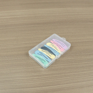 Transparent Plastic <b>Storage</b> <b>Box</b> 9x5.6x1.5cm For Fishing Tackle <b>Small</b> Parts Desktop Organizer Cover Included - Product Image 3