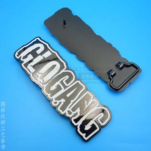 Boucle de ceinture en métal moulé sur mesure, plaquée, en alliage de zinc, pour personnalisation sur demande sur le lieu de travail - Product Image 1