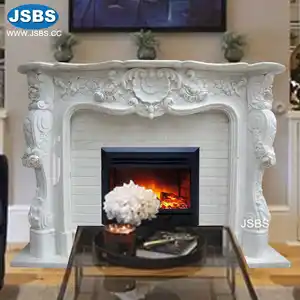 Wholesale decoration antique marble french stoves and fireplace