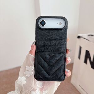 Funda de Lujo para Google Pixel 10P Card 10VI, Diseño de Piel de Lichi, Incluye Soporte para Teléfono, Funda Trasera para <span class=keywords><strong>Sony</strong></span> Pixel 9A, Fabricada en PU - Product Image 5