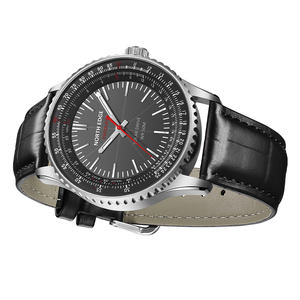 Montre de sport d'extérieur DF NORTH EDGE EVOQUE3, nouvelle montre professionnelle en acier inoxydable avec aiguilles rotatives, lunette coulissante, IP67, solaire, métal - Product Image 4