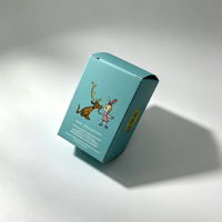 Kundenspezifische OEM/ODM Logo Umweltfreundliche Recycelbare Tragbare Faltbare Kartonbox CMYK-Bedruckt Kleine Baby-Weihnachts-Fläschchen-Papierbox Hochzeit