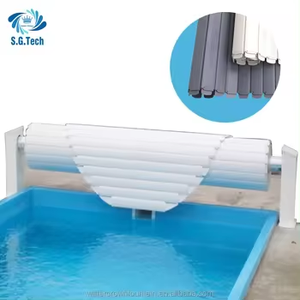 ผ้าคลุมสระว่ายน้ำแบบอัตโนมัติ รุ่นวอเตอร์คราวน์ ปี 2026 วัสดุ PC สำหรับวิลล่า พร้อมแผ่นกันลื่น ป้องกันการลื่นไถล เหมาะสำหรับเด็ก สระว่ายน้ำแบบตั้งพื้น - Product Image 2