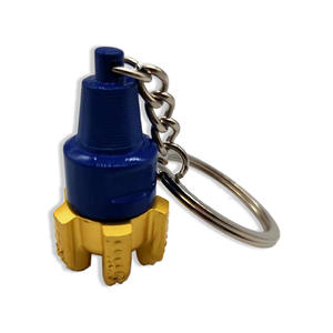 Art <b>Gifts</b> Maker Sublimation Souvenir Blank <b>Bronze</b> Key Ring Custom Bulk 3d Metal Oilfield Drill Bit Key Chains - Product Image 4