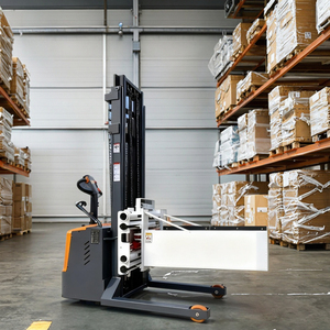 Transporte rápido 1.5ton 2ton Empilhador Elétrico Completo Empilhador Elétrico 1500kg Empilhador Elétrico Andando Empilhadeira - Product Image 4