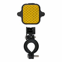 Luz Trasera para Bicicleta 4G LTE Fácil de Instalar con GPS, Rastreador Inteligente Beidou LBS, Resistente al Agua IPX5, Función de Localización de Bicicleta, Plástico