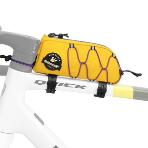 Rhinowalk <span class=keywords><strong>COSMOPOLIS</strong></span> Serie 0,65L Aufschraubbare Oberrohrtasche, Fahrradrahmentasche mit Schraubenmontage Aufbewahrungstasche für Radfahren - Product Image 3