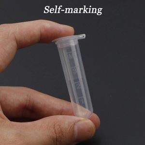 प्रयोगशाला के उपयोग के लिए स्पष्ट पॉलीप्रोपाइलीन सामग्री और प्रयोगशाला उपयोग के लिए लिड्स को लॉक करने योग्य 5 मिली प्रयोगशाला - Product Image 6