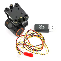 Stabilisateur SkyDroid C10 Gimbal 1080P à trois axes, stabilisation HD, alimentation 7.4-74V, accessoire caméra FPV pour multicoptère RC H16, 61g