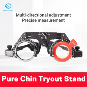 Marco de prueba de Optometría de titanio puro, Marcos ópticos de forma rectangular para miopía, hipermetropía, <span class=keywords><strong>gafas</strong></span> <span class=keywords><strong>graduadas</strong></span> - Product Image 6