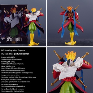 Figura de acción Digital Monster, <span class=keywords><strong>Emperador</strong></span> Payaso Sentado y de Pie, Adornos de escritorio GK, Anime bidimensional, Venta al por mayor - Product Image 6