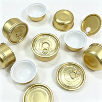731 #   Bol en aluminium de 80 ml, récipient de qualité alimentaire pour nid d'oiseau, abalone, bouillie, soupe, sauce et nourriture pour animaux de compagnie