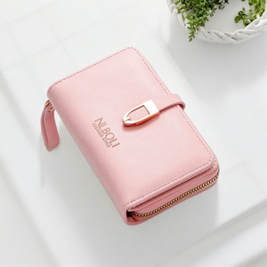 Wholesale Women's Short <b>Wallet</b> Versatile Multi-Card Holder Zipper Coin Purse - Product Image 4