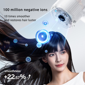 Nuovo strumento per la cura personale dell'elettrodomestico Mini asciugacapelli elettrico per il vento caldo e freddo Hotel usa la funzione ionica del motore a corrente continua - Product Image 2