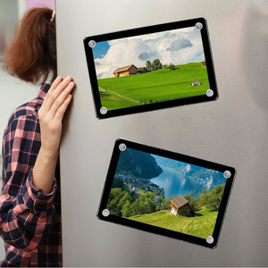 Khung ảnh acrylic trong suốt 2,5x3,5 inch, để bàn đứng thẳng hoặc ngang, bộ khung ảnh acrylic để bàn - Product Image 5