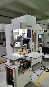 Makine yükleme ve boşaltma hafif iş parçası için yüksek verimli Cobot ve iş istasyonları - Product Image 4