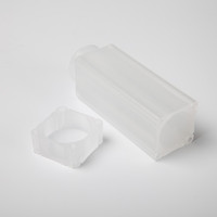 Tube de collection de pièces de monnaie de 27 mm, support pour pièces de monnaie en rouleau de papier de 30 mm, tube carré pour pièces de monnaie