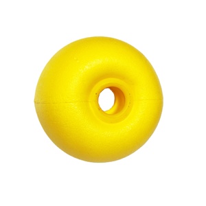 YQE-25 China Factory Yellow Oval EVA Float Cylindrical Plastic Floating <strong>Light</strong> <strong>Buoy</strong> Fishing Net Float - Product Image 2