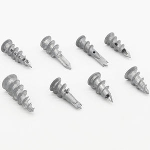 Placa de yeso <span class=keywords><strong>Driva</strong></span> Metal Plug C/W Tornillos Aleación de zinc de alta calidad Zamac Drywall Anchors Self-Drilling Drywall Easy Anchor - Product Image 6