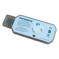 Registrador de Datos de Temperatura y Humedad Industrial con Pantalla LCD, Interfaz USB y Reporte en PDF para Monitoreo de Transporte