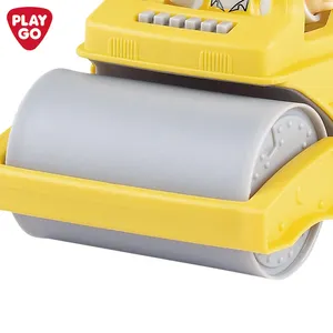 Playgo Unisex Baby Toys-CITY ROAD ROLLER Fun ABS Plastic TPR Roller para niños de 5 a 7 años Logotipo personalizable