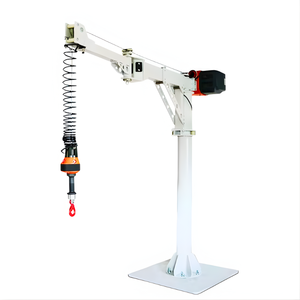 Grue à bras articulé mobile professionnelle pliable 300 kg, palan à bras articulé haute capacité de charge, conception ergonomique de bras robotisé - Product Image 6