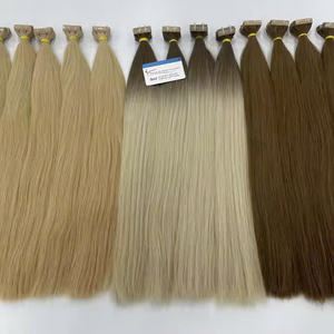 MEILLEURE QUALITÉ: ruban adhésif dans un paquet de cheveux Vente en gros de cheveux vietnamiens bruts non transformés super doublement étirés prêts à être livrés en stock - Product Image 5