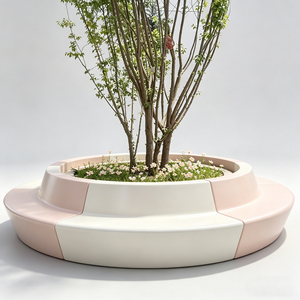 Banc de plantation d'arbres en gros pour usine, résistant aux intempéries, pour l'aménagement paysager urbain - Product Image 6