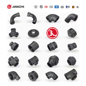 Jianzhi 75mm accesorios de tubería pezones negros doble brida Plumbring Gi línea de tubería de <span class=keywords><strong>Gas</strong></span> 4 pulgadas accesorios de tubería galvanizados - Product Image 1