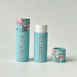 หลอดกระดาษใส่ลิปบาล์มแบบกระดาษรีไซเคิลได้เกรดสูงหลอดกระดาษสำหรับใส่ลิปบาล์ม - Product Image 6