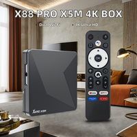 Boîtier TV Android X96 Mini 5G WIFI de haute qualité OEM, décodeur TV Android 4K, boîte TV intelligente